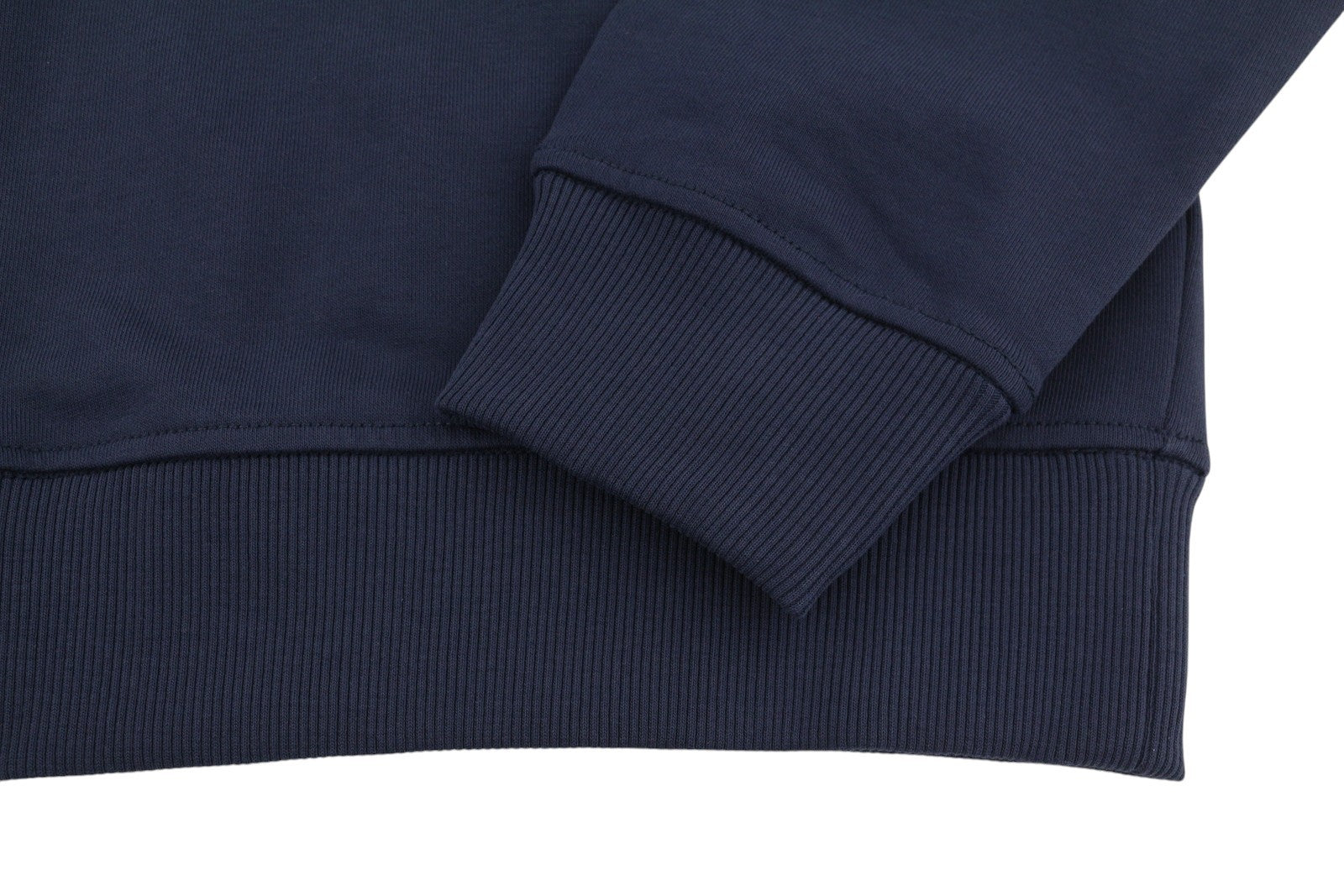 DIESEL Indigo-Out Men Sweatshirt XL Blue Crew Neck Fluffy Logo Pull On RRP175