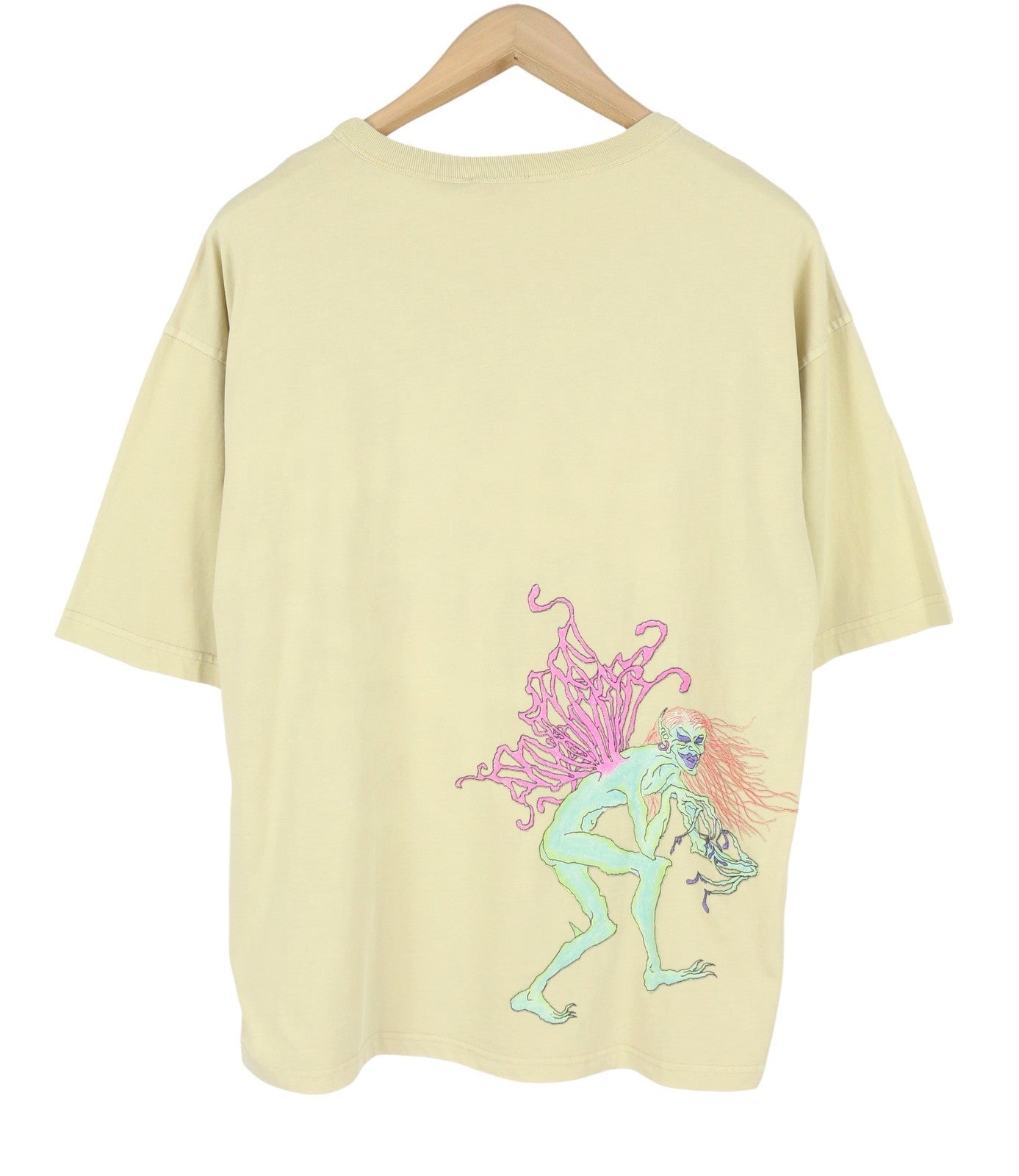 DIESEL T-Boxt-R28 Men T-Shirt M Colourful Graphics Print Short Sleeve