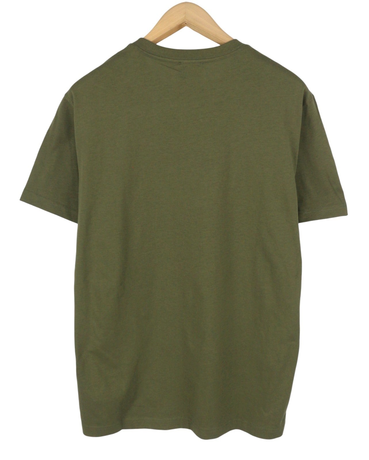 DIESEL T-Diego-Boss Men T-Shirt XL Green Tricot Crew Neck Short Sleeved