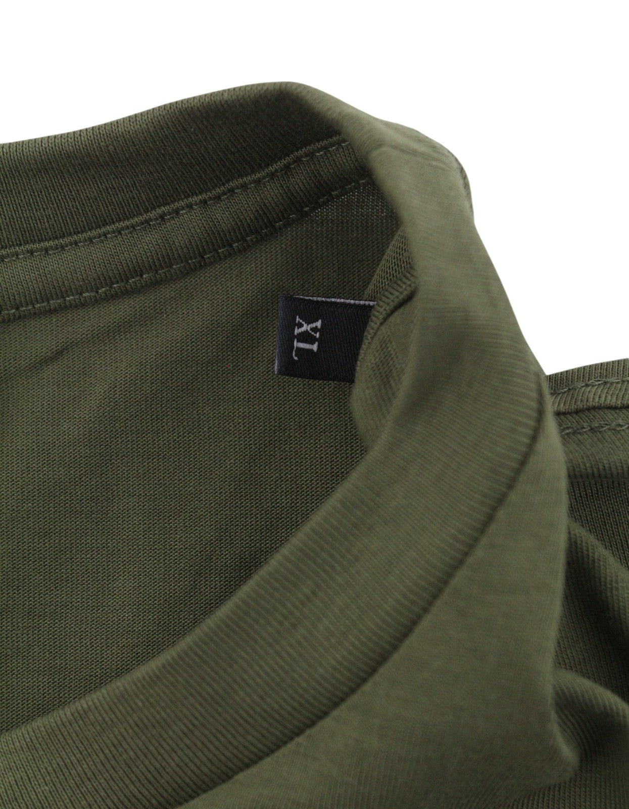 DIESEL T-Diego-Boss Men T-Shirt XL Green Tricot Crew Neck Short Sleeved