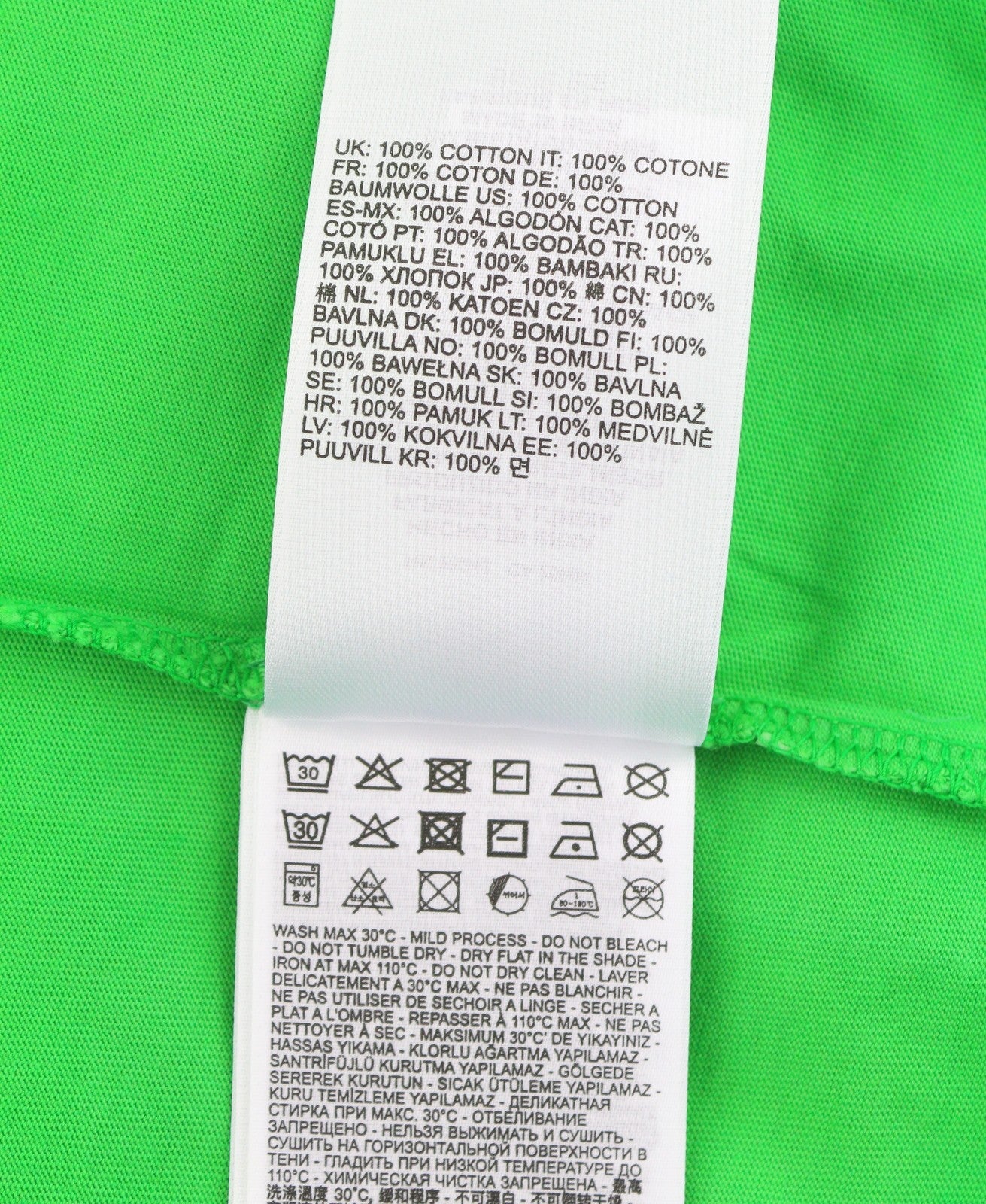 DIESEL T-Wash-Out Men T-Shirt M Green Faded Oversized Crew Neck Short Sleeve