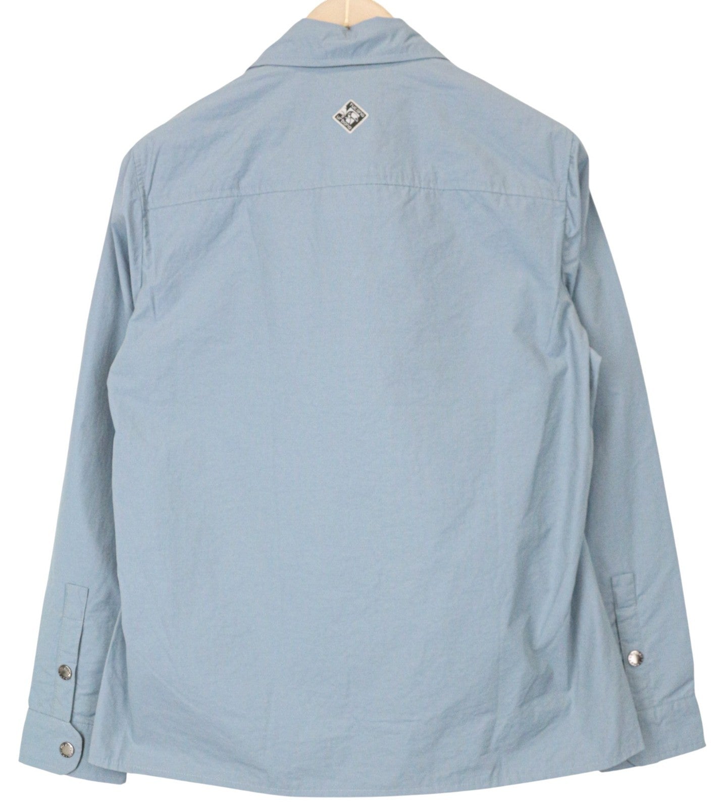 TUCANO URBANO Albertina Women's Hooded Jacket EU38 Blue Cotton Blend Windbreaker