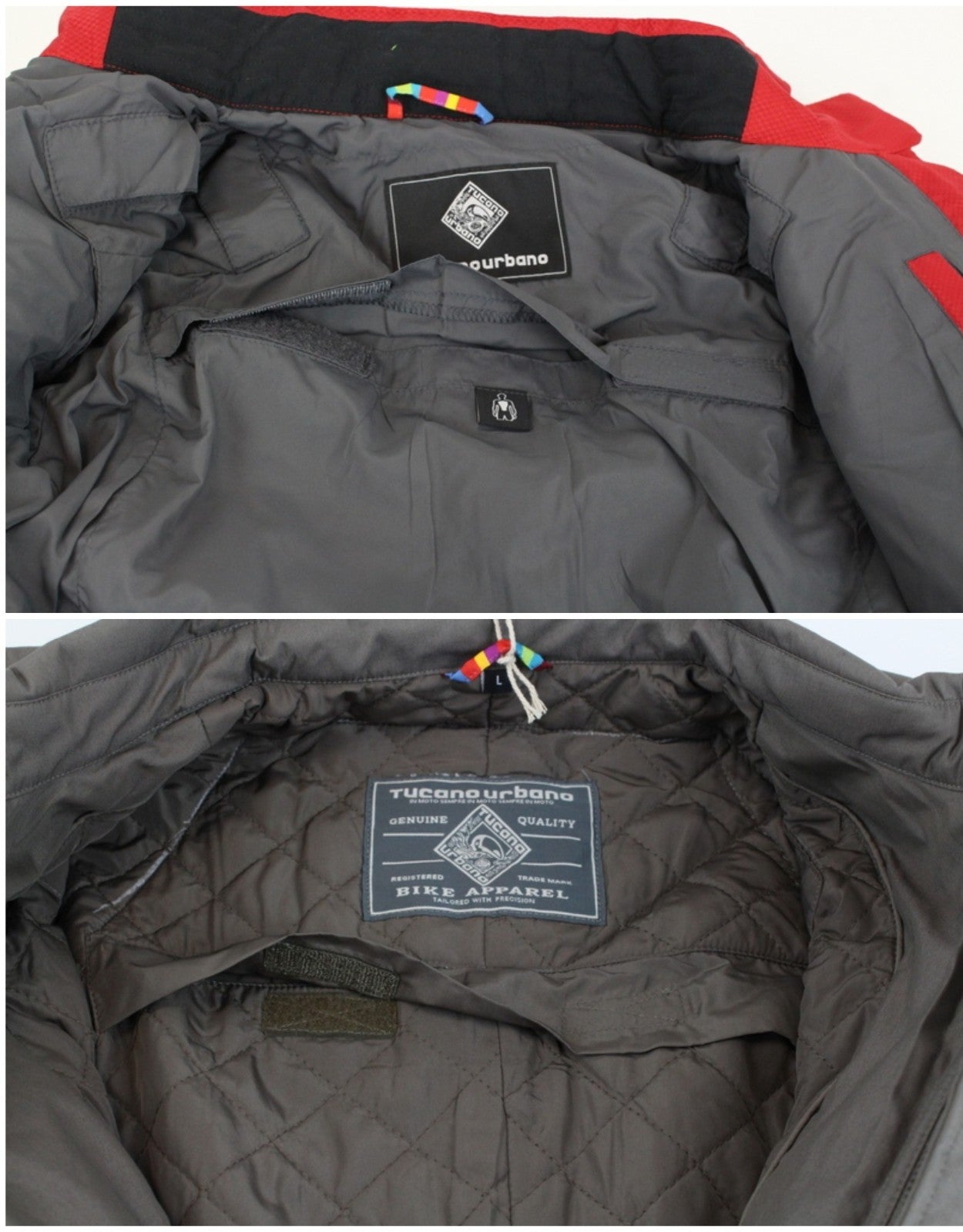 TUCANO URBANO Albertina Women's Hooded Jacket EU38 Blue Cotton Blend Windbreaker