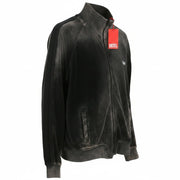 DIESEL S-Raband Men Sweatshirt L Black Faded Full Zip Track Top RRP325