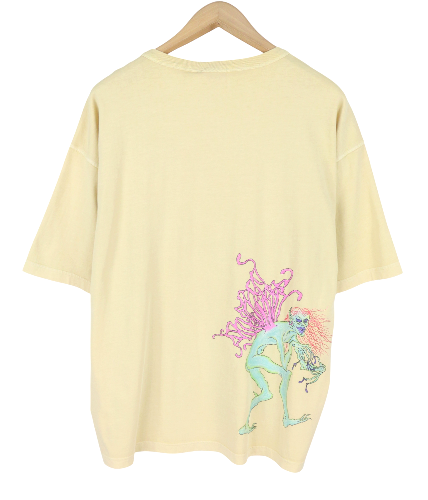 DIESEL T-Boxt-R28 Men T-Shirt L Colourful Graphics Print Short Sleeve