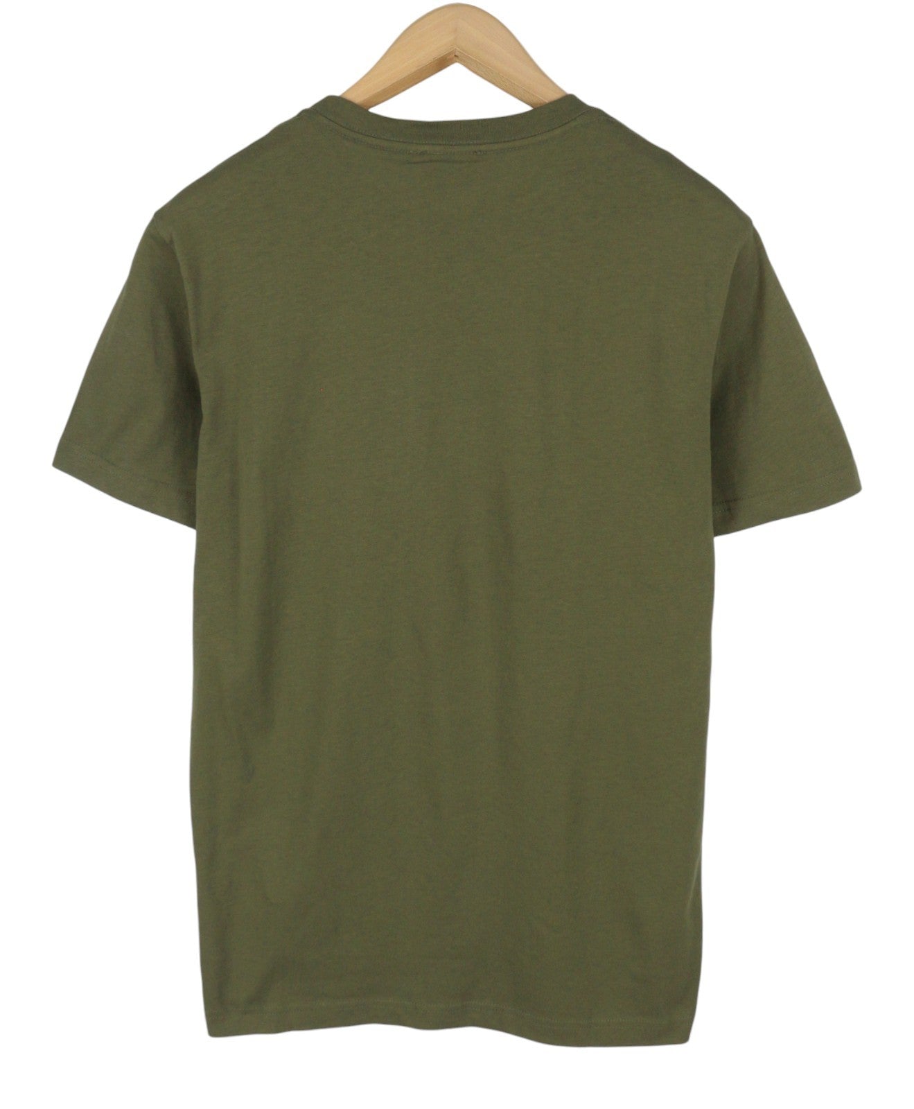 DIESEL T-Diego-Boss Men T-Shirt L Green Tricot Crew Neck Short Sleeve