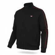 DIESEL S-Lock-D Men Sweatshirt L Black High Neck Zip Track Top RRP195