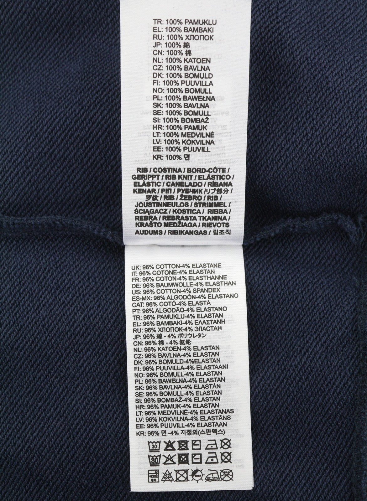 DIESEL Indigo-Out Men Sweatshirt L Blue Crew Neck Fluffy Logo Pull On RRP175