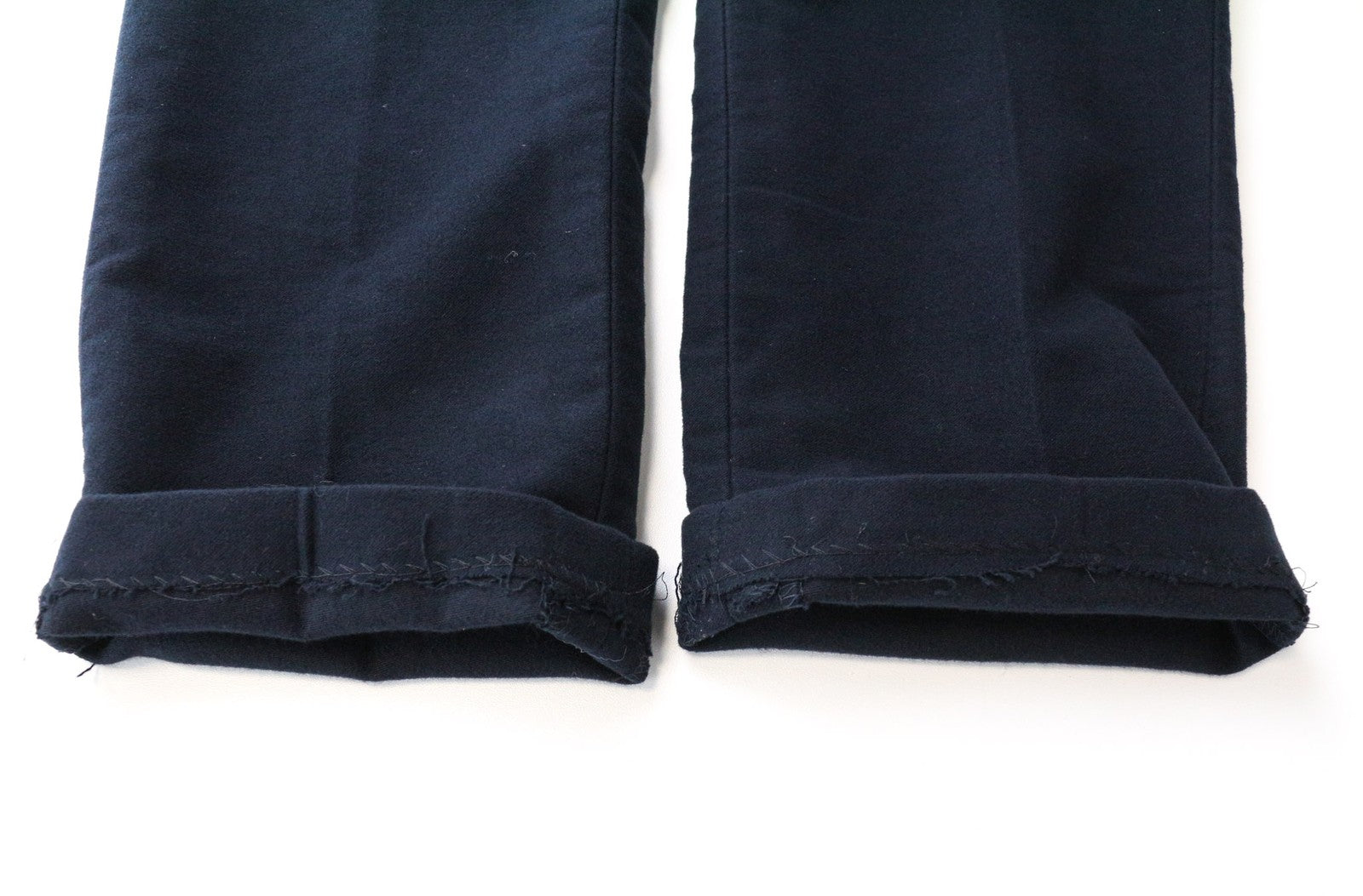 SUITSUPPLY Jort Porto Men's Pleated Trousers UK30R Navy Pure Cotton Classic