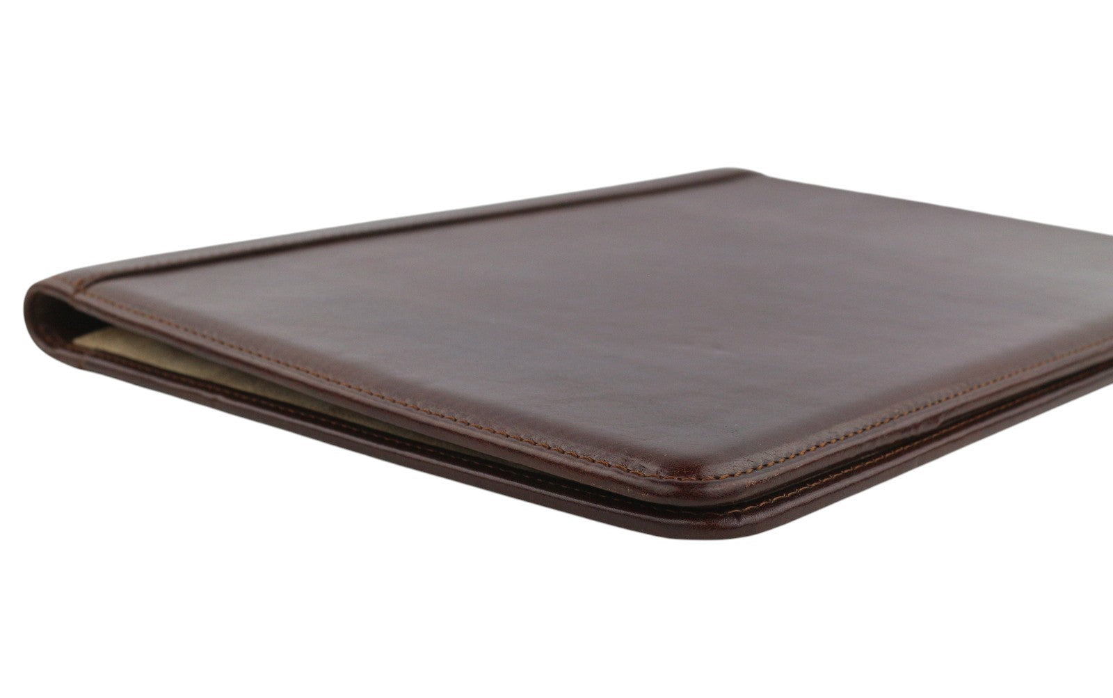 TIME RESISTANCE Something Fresh Men Portfolio OS Leather A4 Document Organizer
