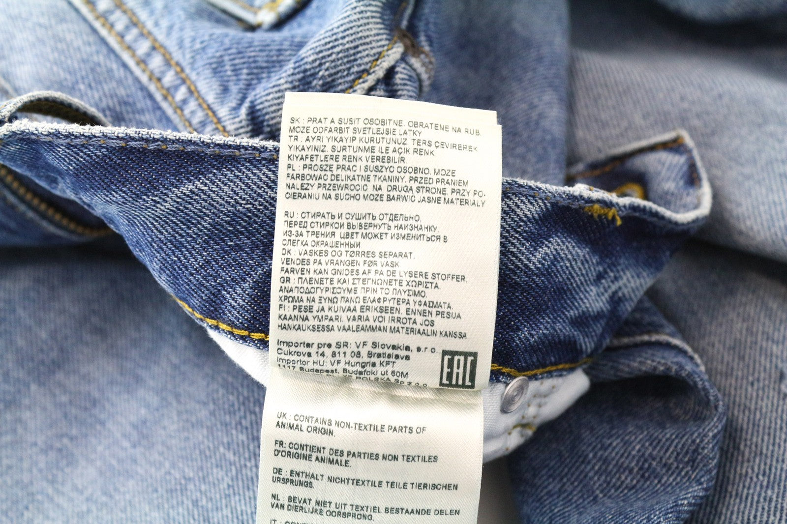 LEE Men Jeans W31/L32 Blue Loose Straight Fit Non-Stretch Distressed Zipped