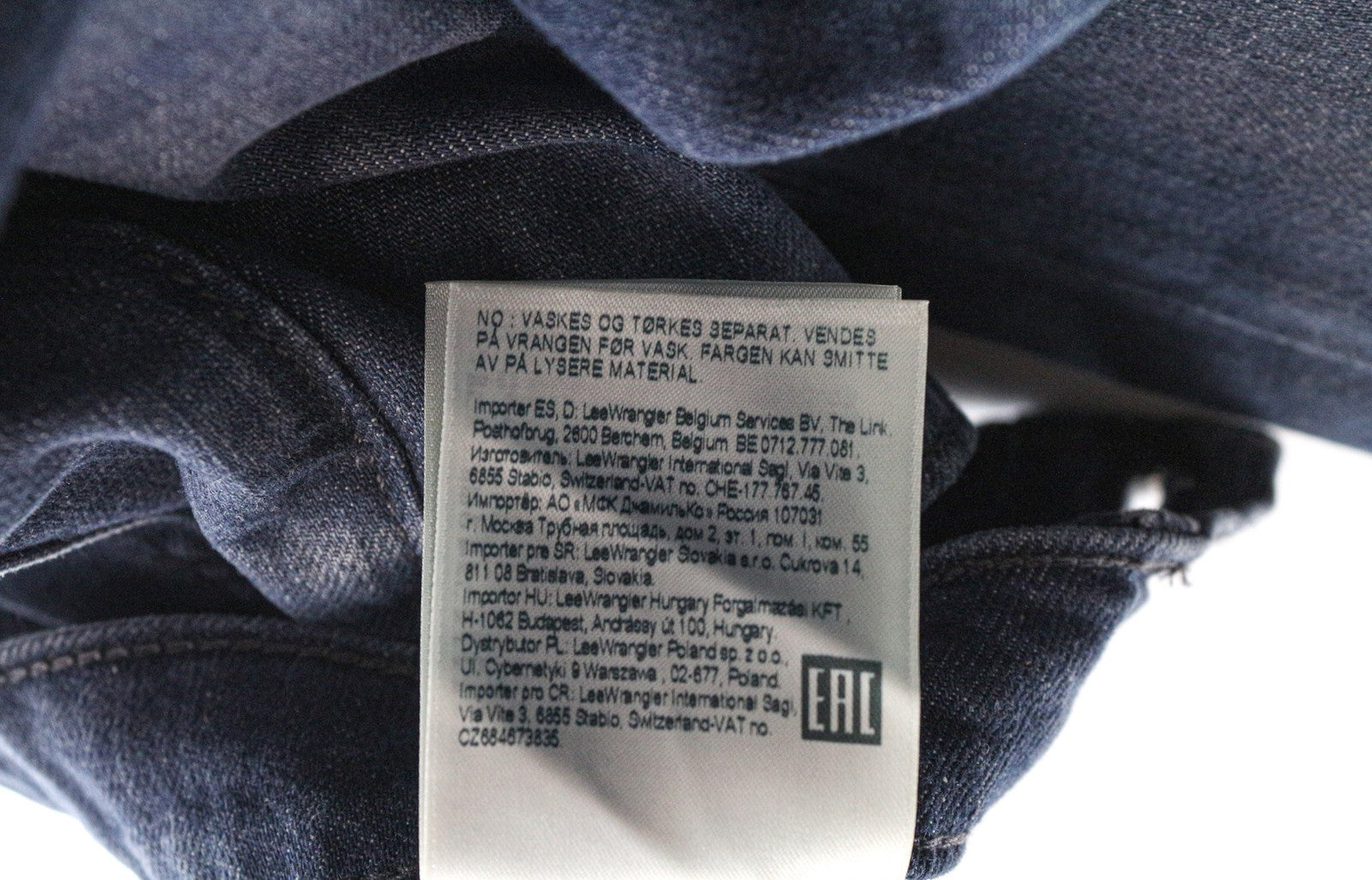 LEE Luke Men Jeans W28/L32 Dark Blue Slim Tapered Fit Stretch Zip-Fly Faded