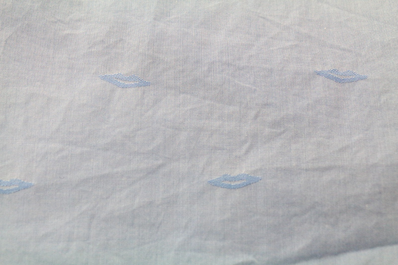 SCOTCH & SODA Ams Couture Men Shirt S Slim Cotton Blue Patterned Long Sleeve