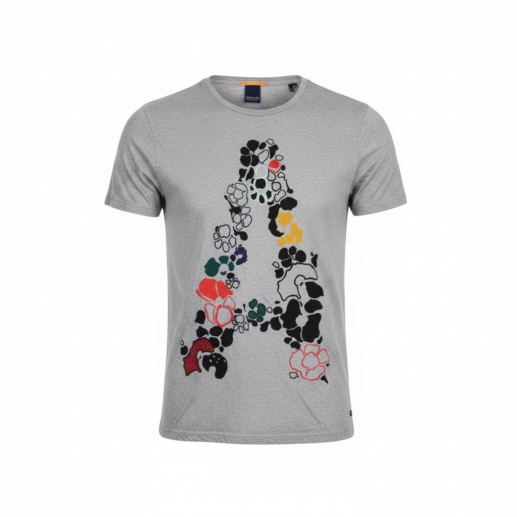 T-Shirt Ams Blauw