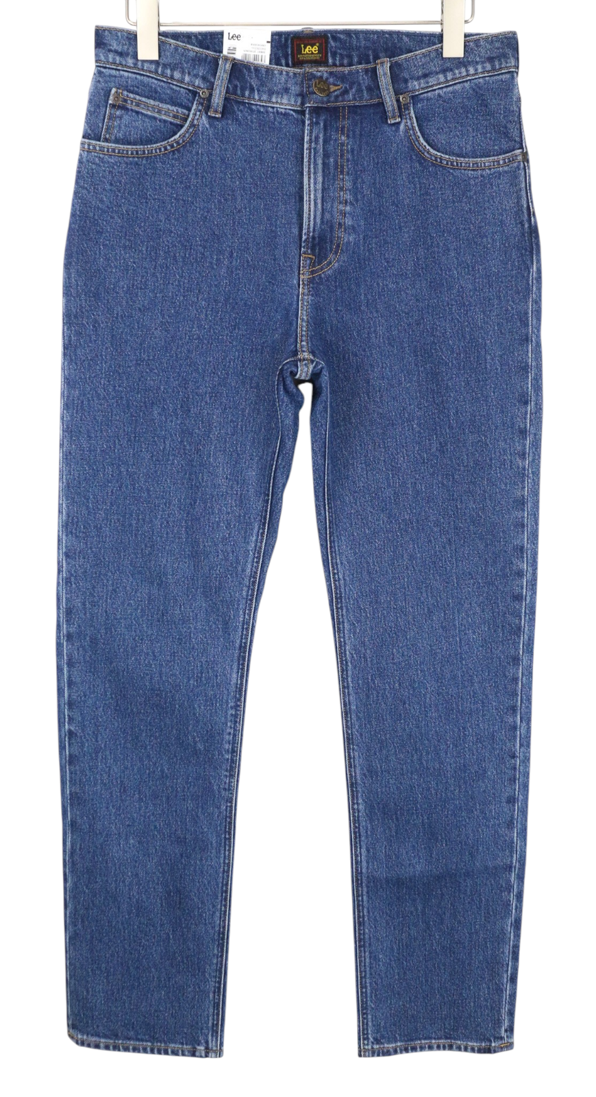 LEE West Men Jeans W32/L32 Relaxed Fit Denim Cotton Stretch Blue Casual