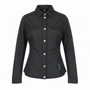 TUCANO URBANO Lori Women Jacket XS Black Windproof Lined Moto Single-Breasted