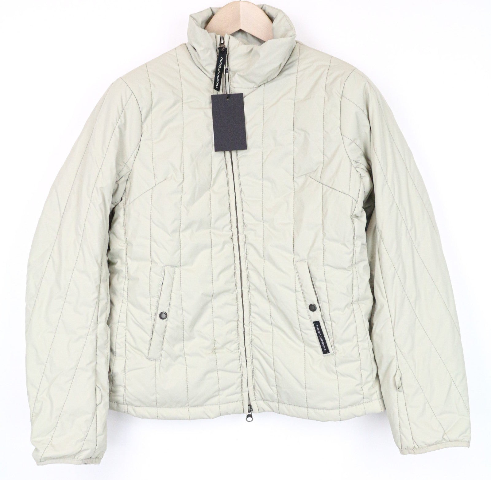 TUCANO URBANO Serissa Women Jacket S Beige Lined Long Sleeved Zipped Padded