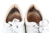 Beige Leather Trainers