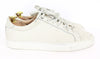 Beige Leather Trainers