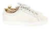 Beige Leather Trainers