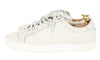 Beige Leather Trainers