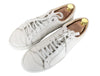 Beige Leather Trainers