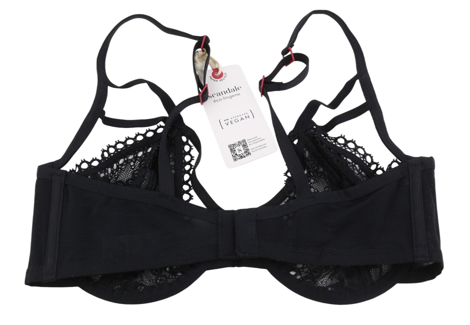 SCANDALE Plunge In Floral Lace-Unpadded & Wired Women's Bra 90E Lace Trim