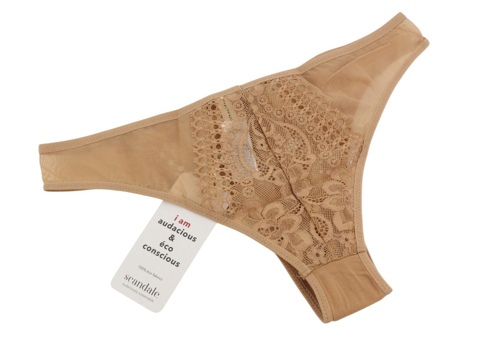 SCANDALE Le Bresilien Sensual-Nude T17 Women's Panties S Brazilian Lace