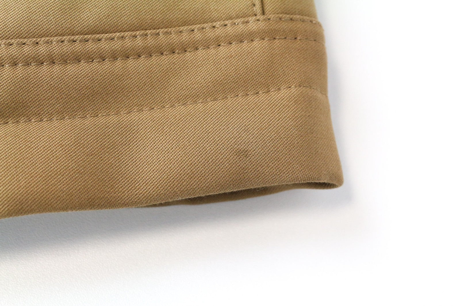 SANDRO Men Jacket L Camel Brown Pure Cotton Hooded Casual Single-Breasted