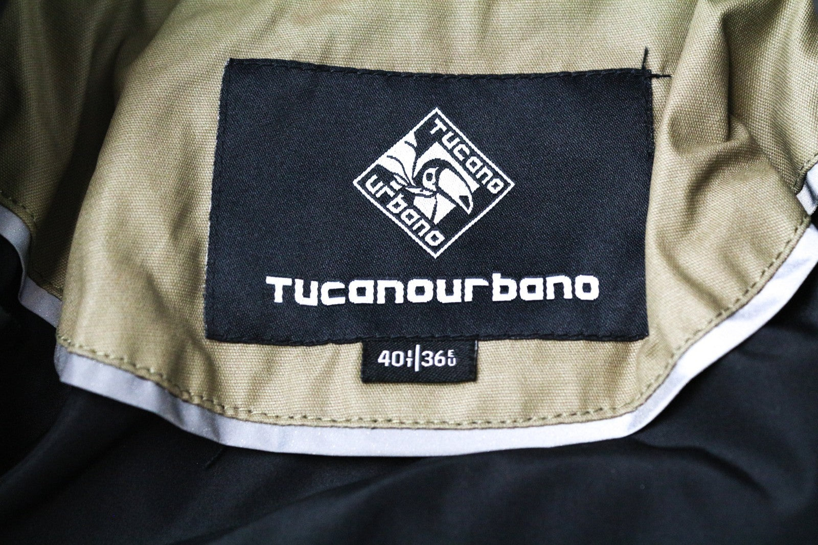 TUCANO URBANO Polette Women Jacket S Brown Cotton Wax Coat Armoured Moto