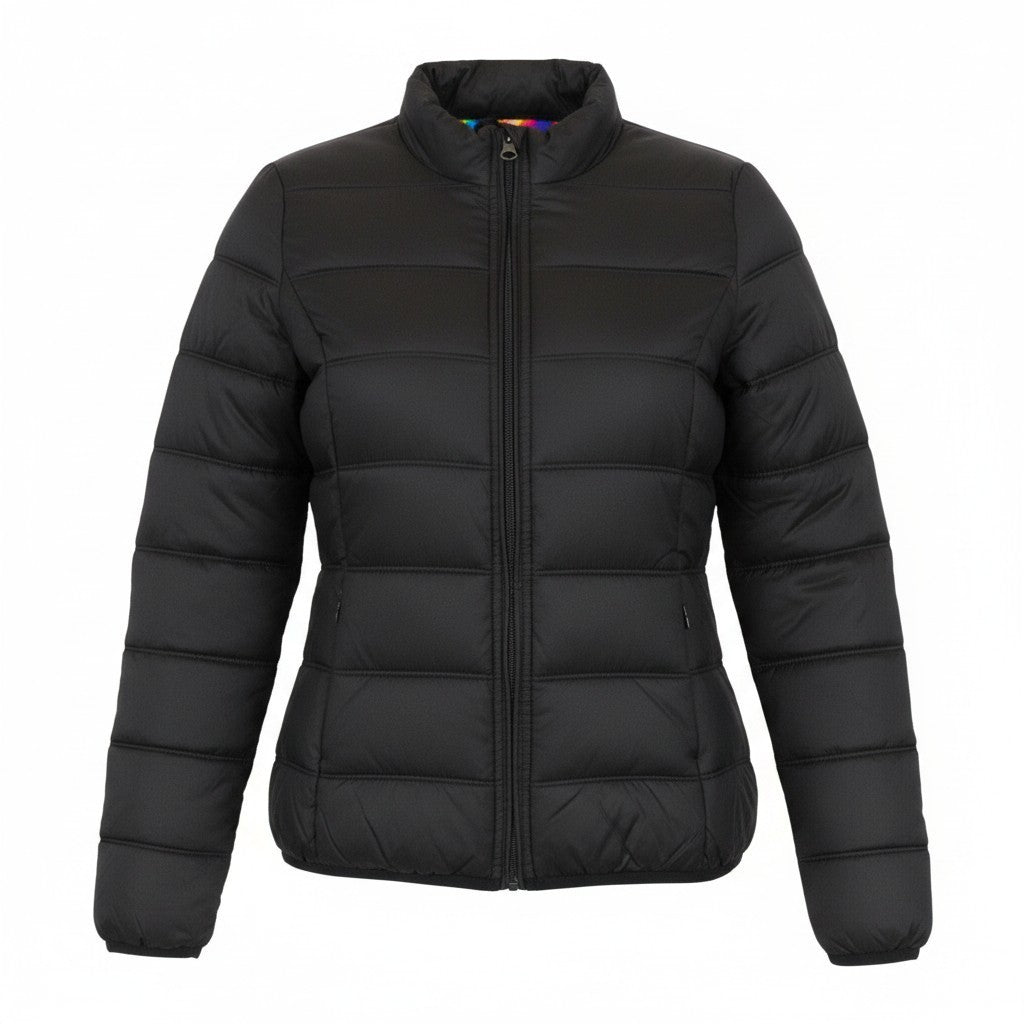 TUCANO URBANO Low Dan Women Jacket IT38 Water-Repellent Black Breathable Lined