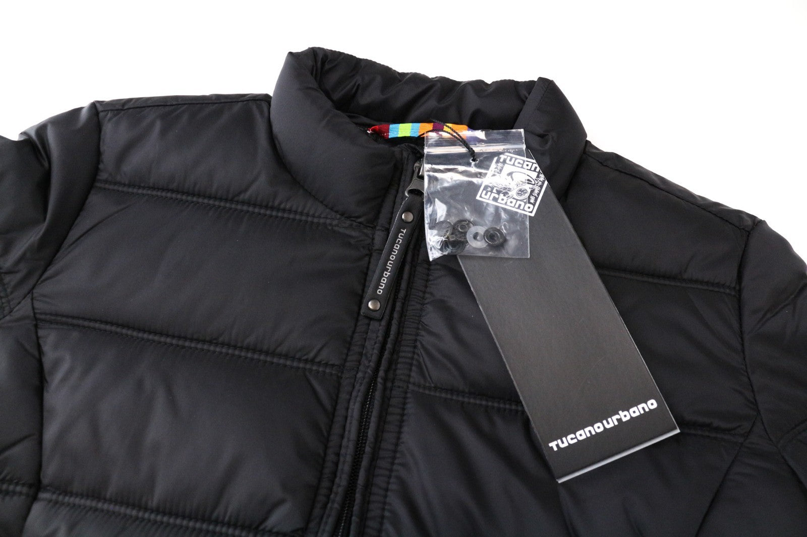 TUCANO URBANO Low Dan Women Jacket IT38 Water-Repellent Black Breathable Lined