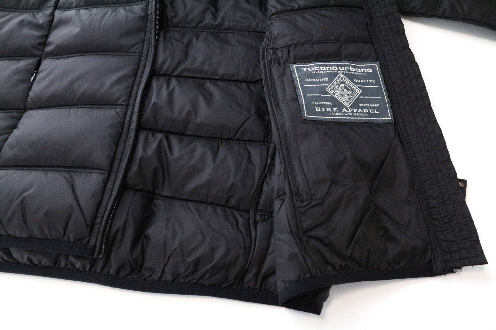 TUCANO URBANO Low Dan Women Jacket IT38 Water-Repellent Black Breathable Lined