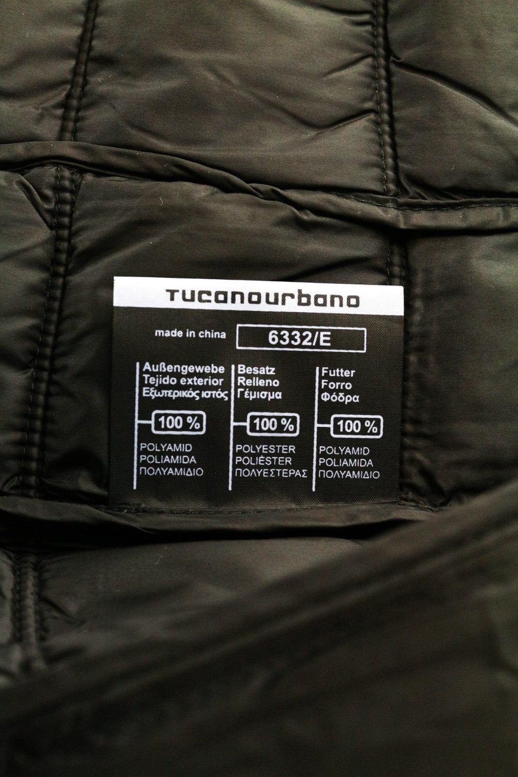 TUCANO URBANO Low Dan Women Jacket IT38 Water-Repellent Black Breathable Lined