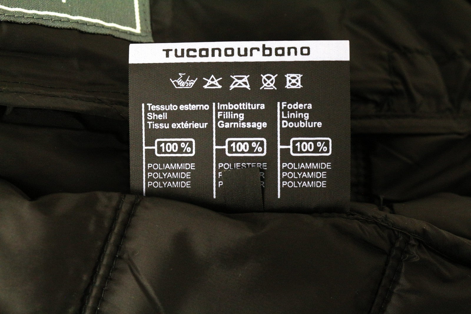 TUCANO URBANO Low Dan Women Jacket IT38 Water-Repellent Black Breathable Lined