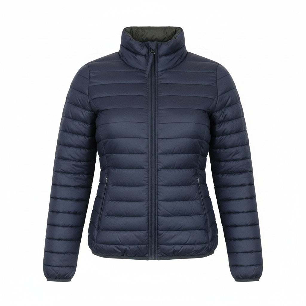 TUCANO URBANO Lot Pack Women Jacket XS Blue Motorcycle Puffer Lined Quilted