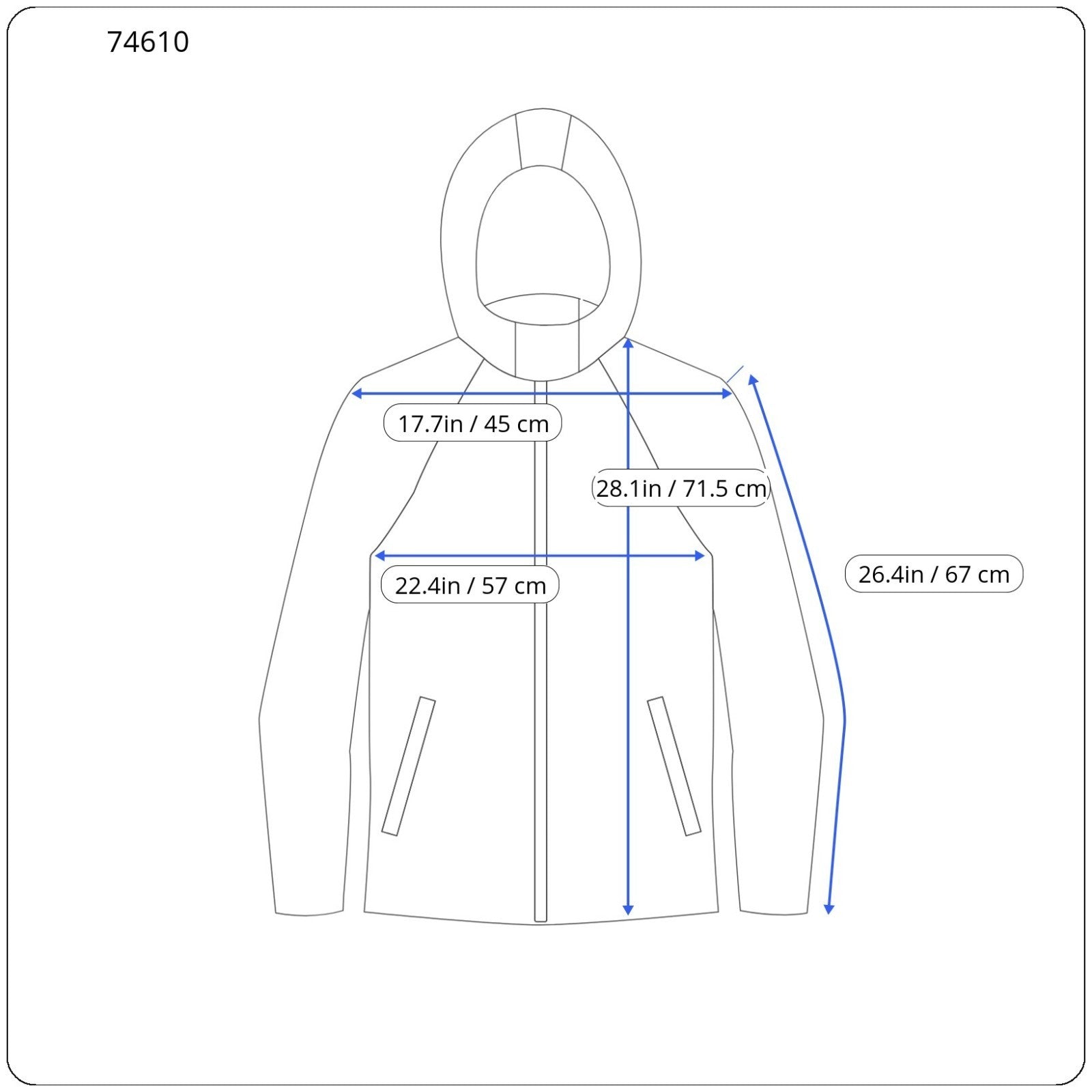 SANDRO Men Jacket S Camel Brown Hooded Parka Deck Pure Cotton Lined Classic