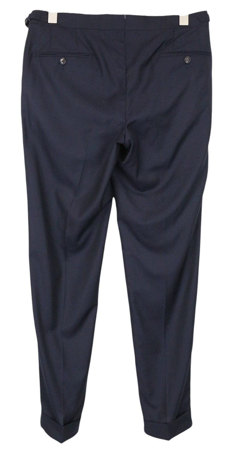 SUITSUPPLY La Spalla Men Suit UK36R Wool S130s Tuxedo Navy Blue 3-Piece Slim