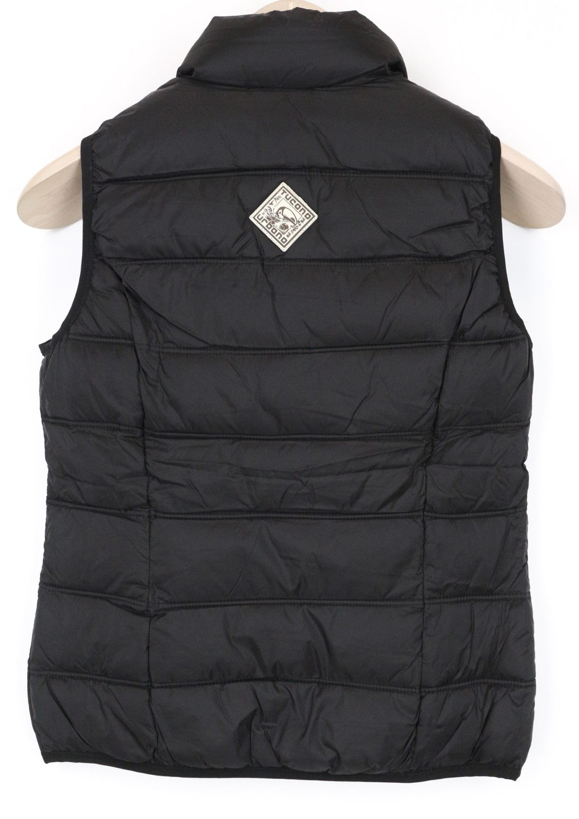 TUCANO URBANO Hot Dan Women Vest IT38 M Black Motorcycle Quilted Classic Padded