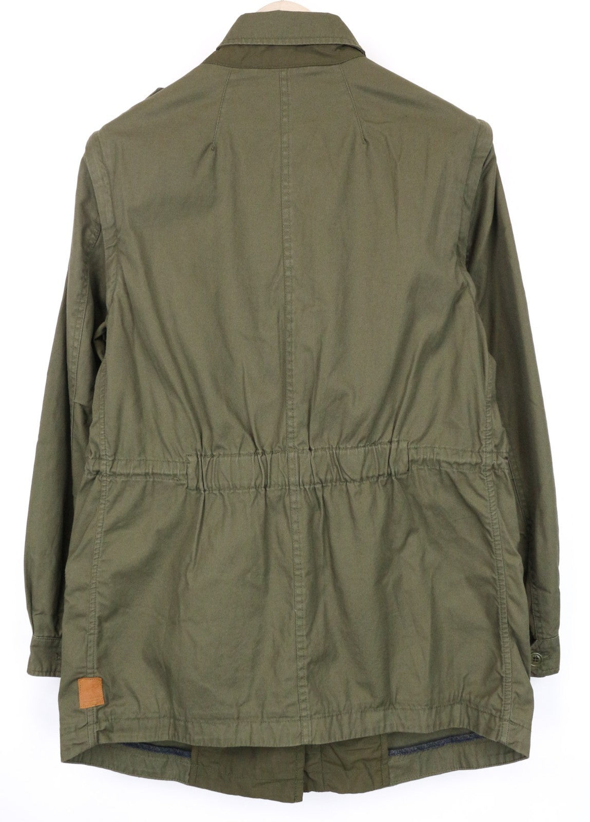 SCOTCH & SODA Men Jacket L Military Green 2-in-1 Classic Transformable Cotton