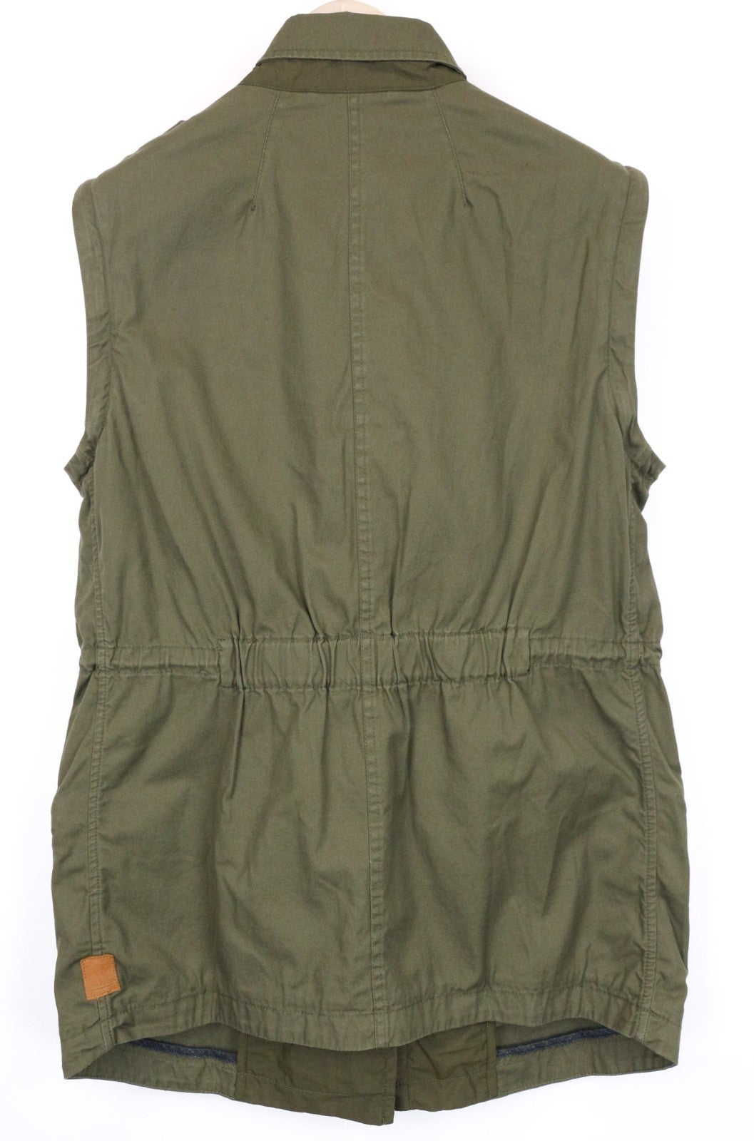 SCOTCH & SODA Men Jacket L Military Green 2-in-1 Classic Transformable Cotton