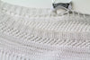 Silbernes Twill-T-Shirt