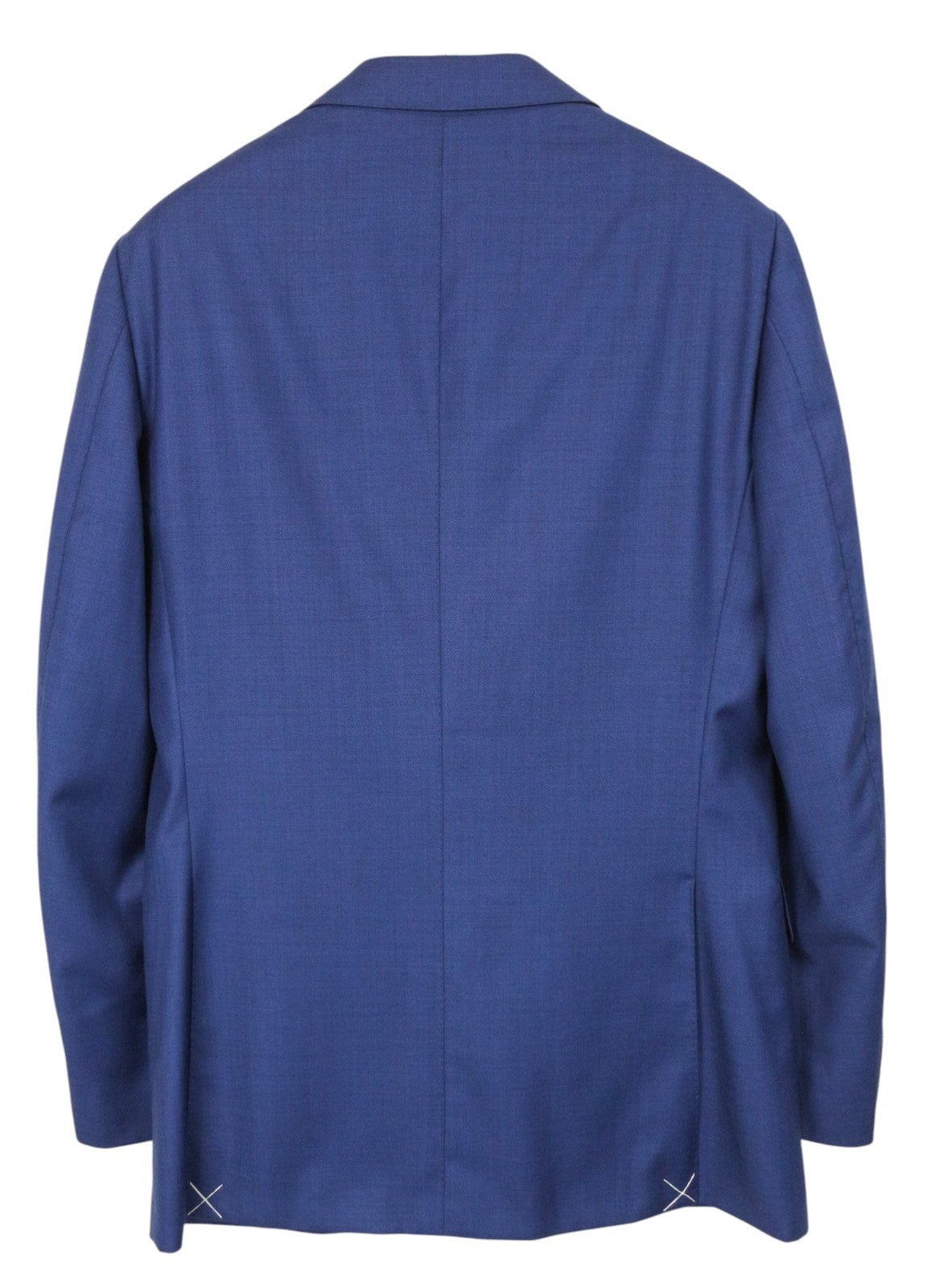 SUITSUPPLY Lazio Men Blazer UK42L Blue Slim Pure Wool Single-Breasted Classic