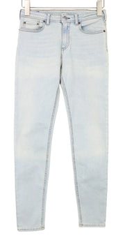 ACNE STUDIOS Climb Women Jeans W28/L34 Skinny Fit Washed Blue Cotton Stretch