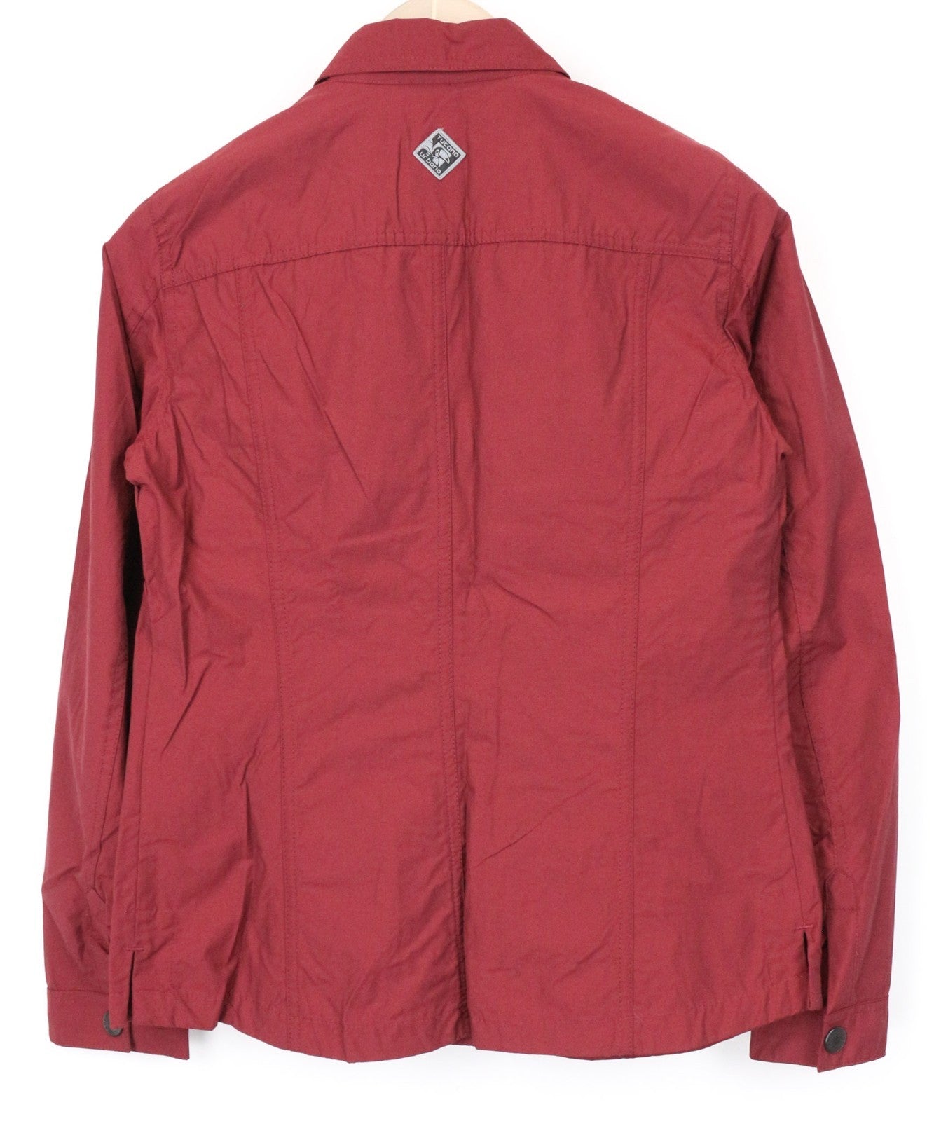 TUCANO URBANO Demetra Women Jacket IT46 Red Cotton Blend Long Sleeved Windproof