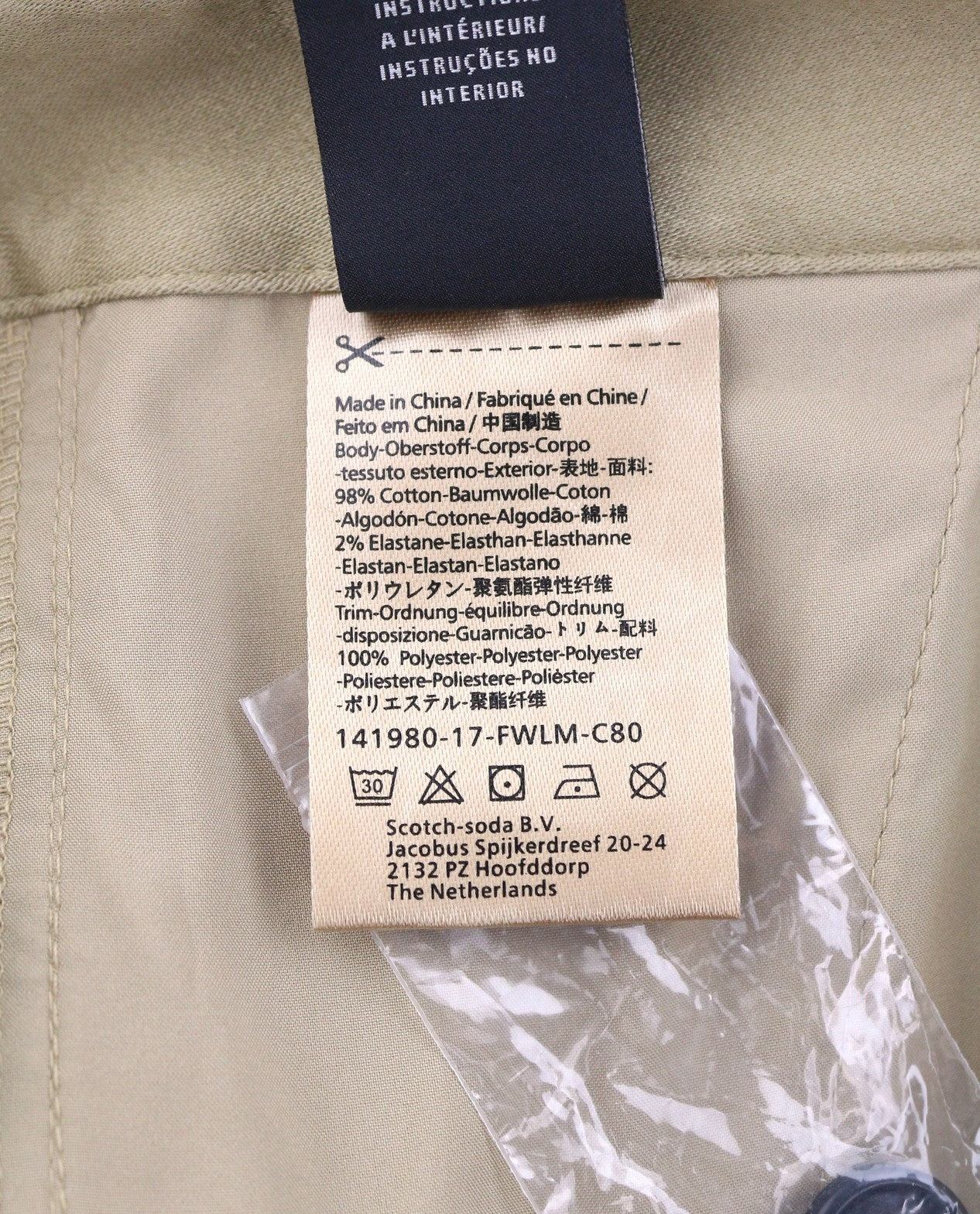 MAISON SCOTCH Women's Trousers W30/L34 Beige Pleated Cropped Chino