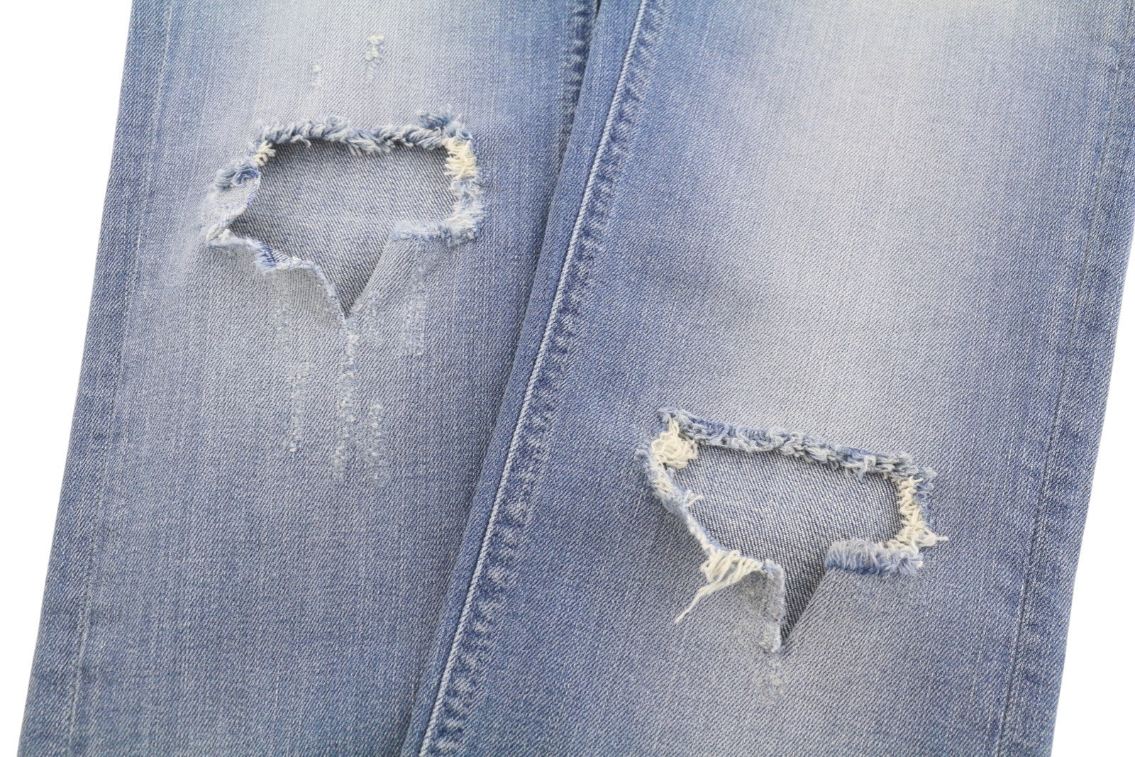 SCOTCH & SODA Supreme Slim Straight Women's Jeans W24/L32 Blue Faded