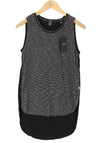 Black Viscose T-Shirt