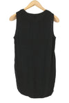 Black Viscose T-Shirt