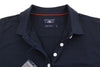 Blue Cotton Polos